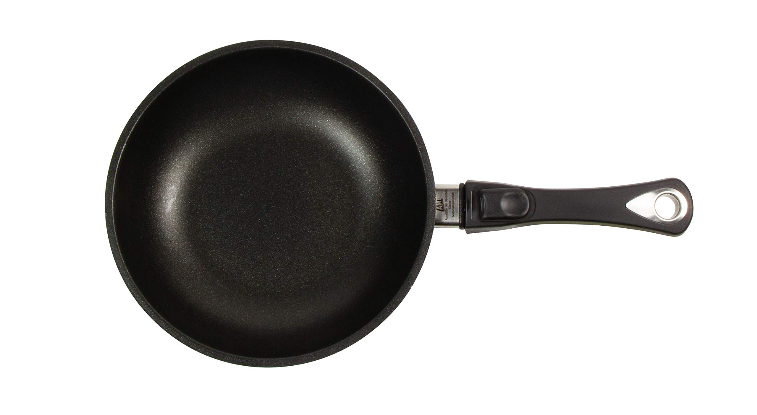 amt-gastroguss-sauteuse-kleiner-wok-24-cm-schmorpfanne-6-cm-hoch-abnehmbarer-sti image 2