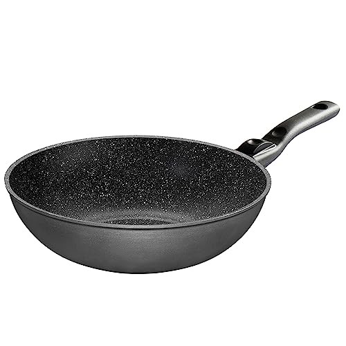 stoneline-flex-made-in-germany-wok-30-cm-4-3-l-mit-abnehmbarem-griff-steinpartik image 7