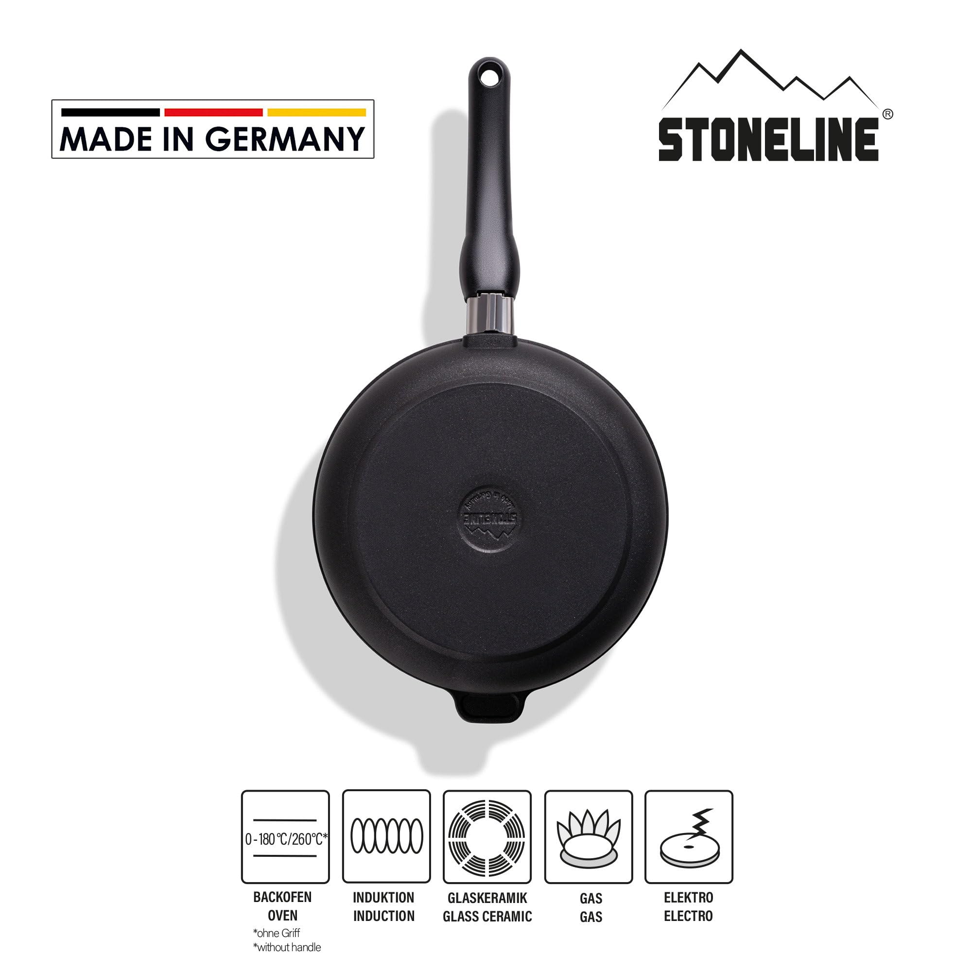 stoneline-made-in-germany-bratpfanne-24-cm-mit-abnehmbarem-griff image 2