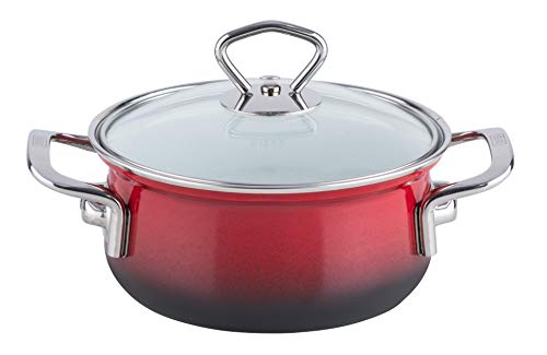riess-nouvelle-brombeer-kasserolle-mit-glasdeckel-16cm-1-liter-emaille-rot image 5