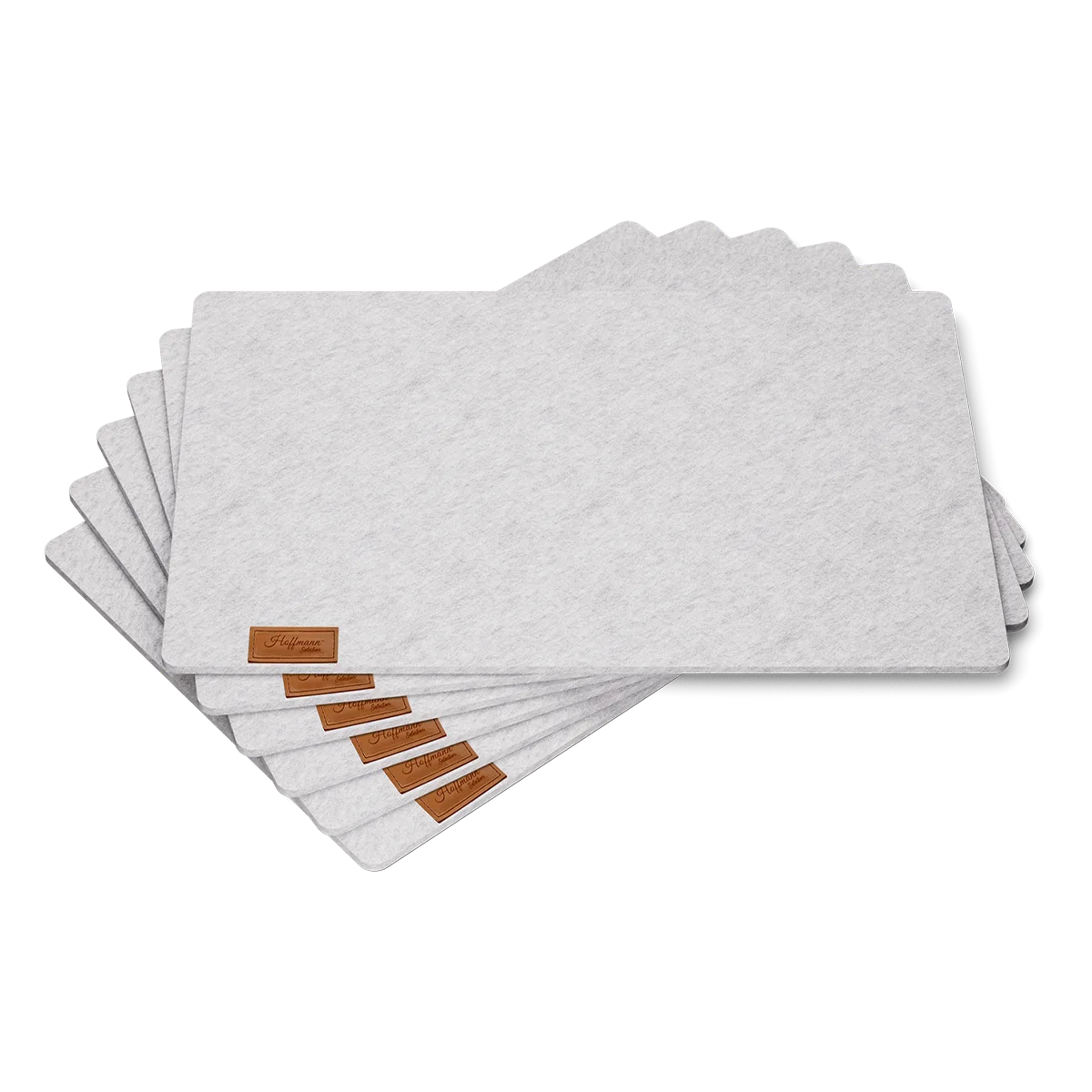 hoffmann-germany-platzsets-hellgrau-45x30-cm-6-st-ck-tischsets image 1