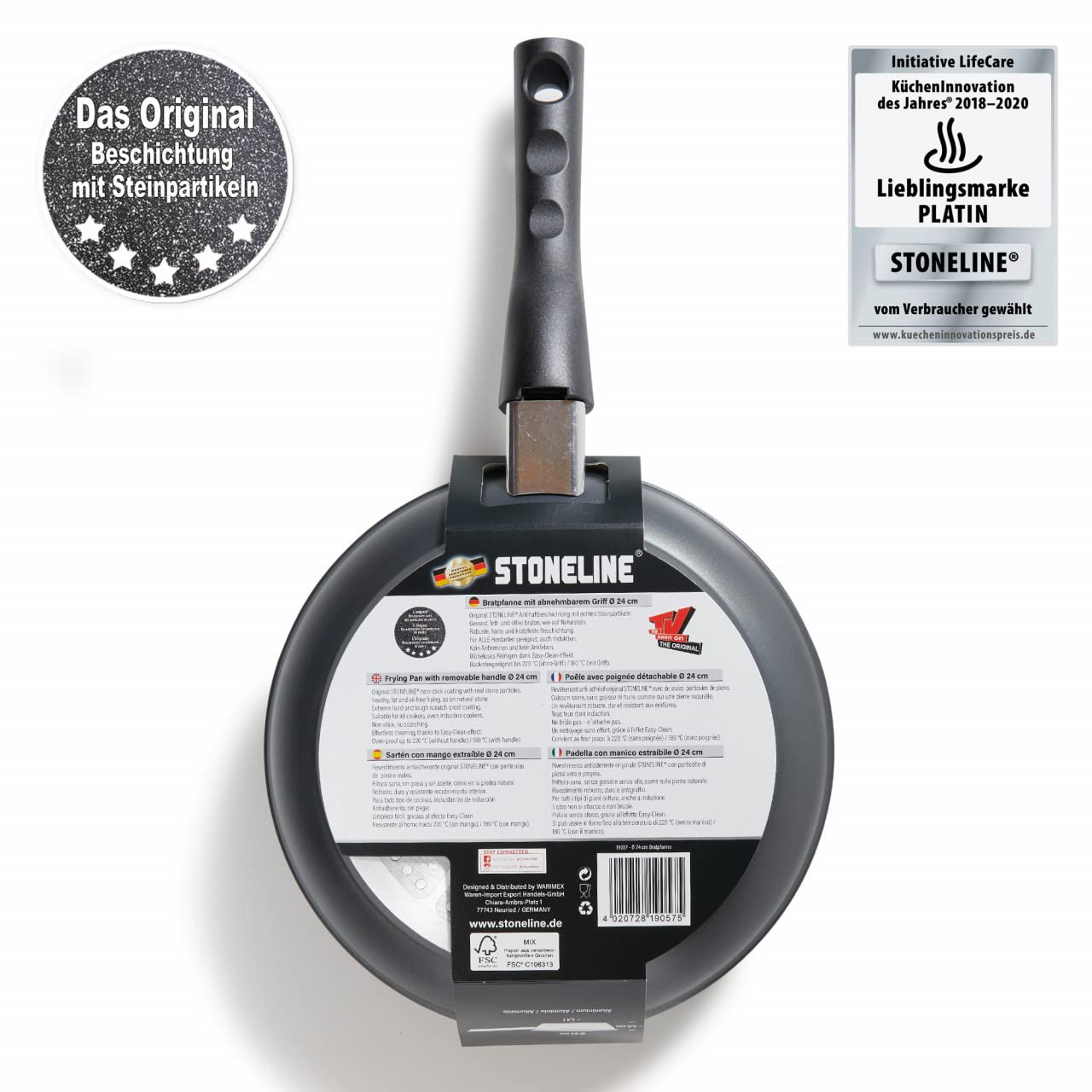 stoneline-flex-bratpfanne-24-cm-mit-abnehmbarem-griff-antihaft-mit-echten-steinp image 8