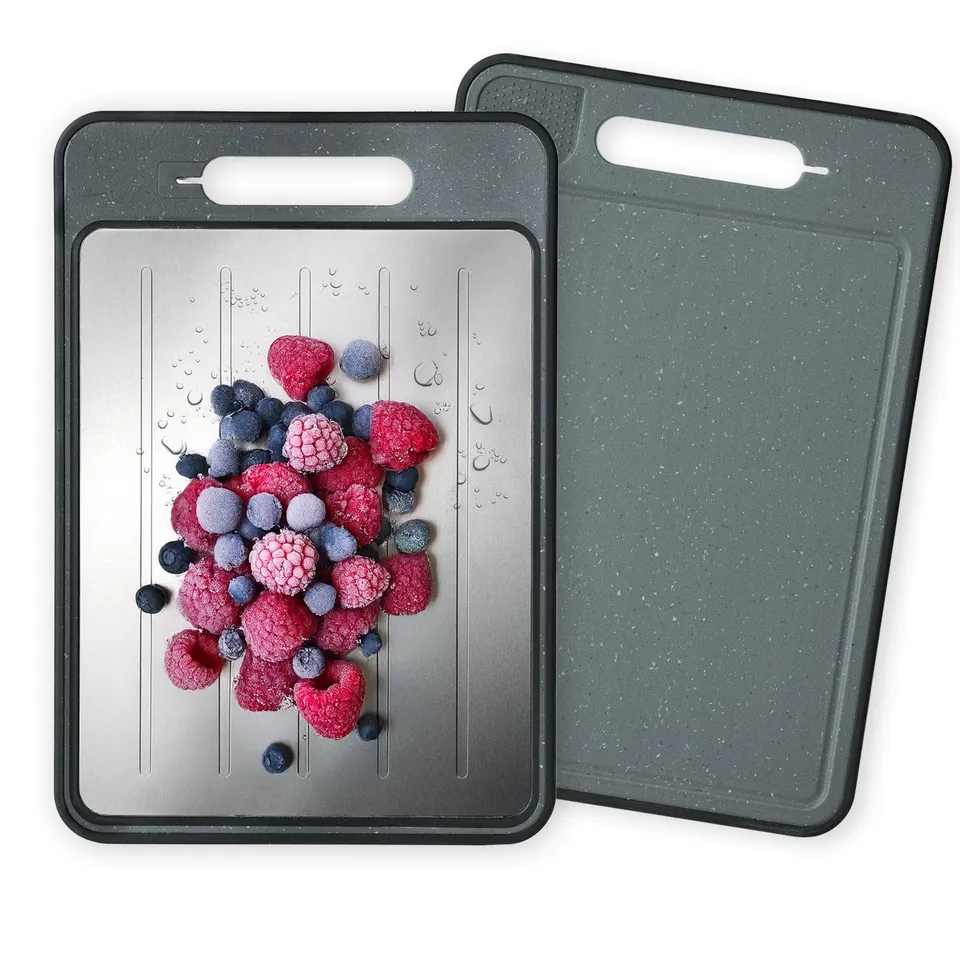stoneline-auftaubrett-schneidebrett-mit-auftau-funktion-36-5-x-25-cm-2-in-1-defr image 1