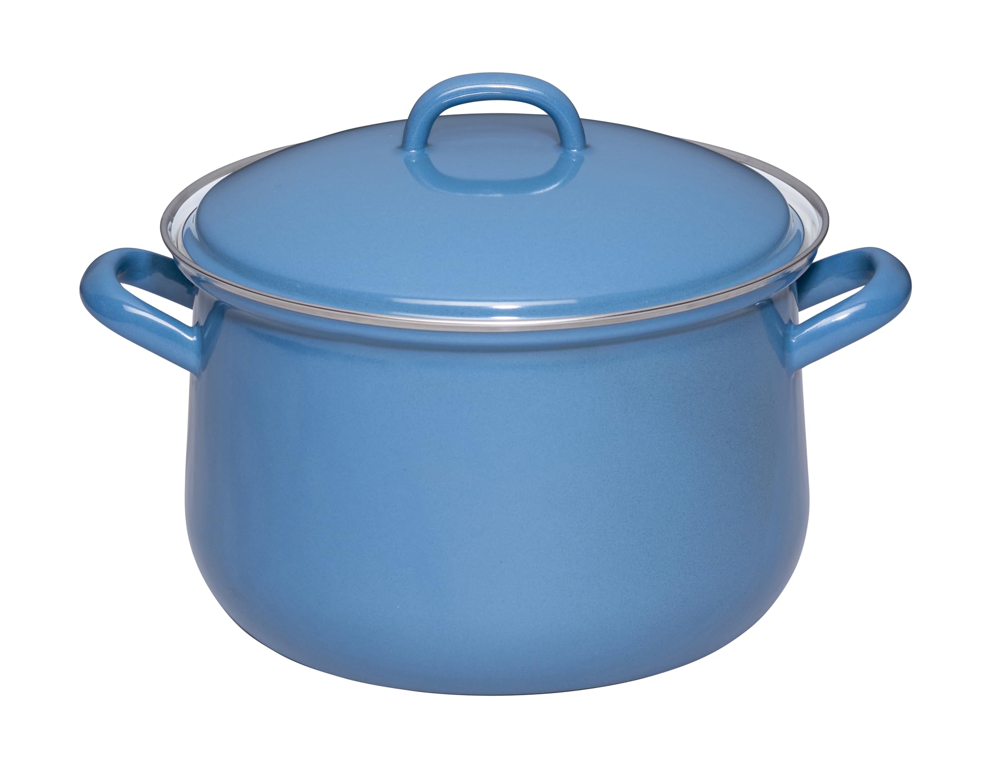 riess-topf-mit-deckel-20-cm-3-5-liter-nature-blue-emaille-made-in-sterreich image 1