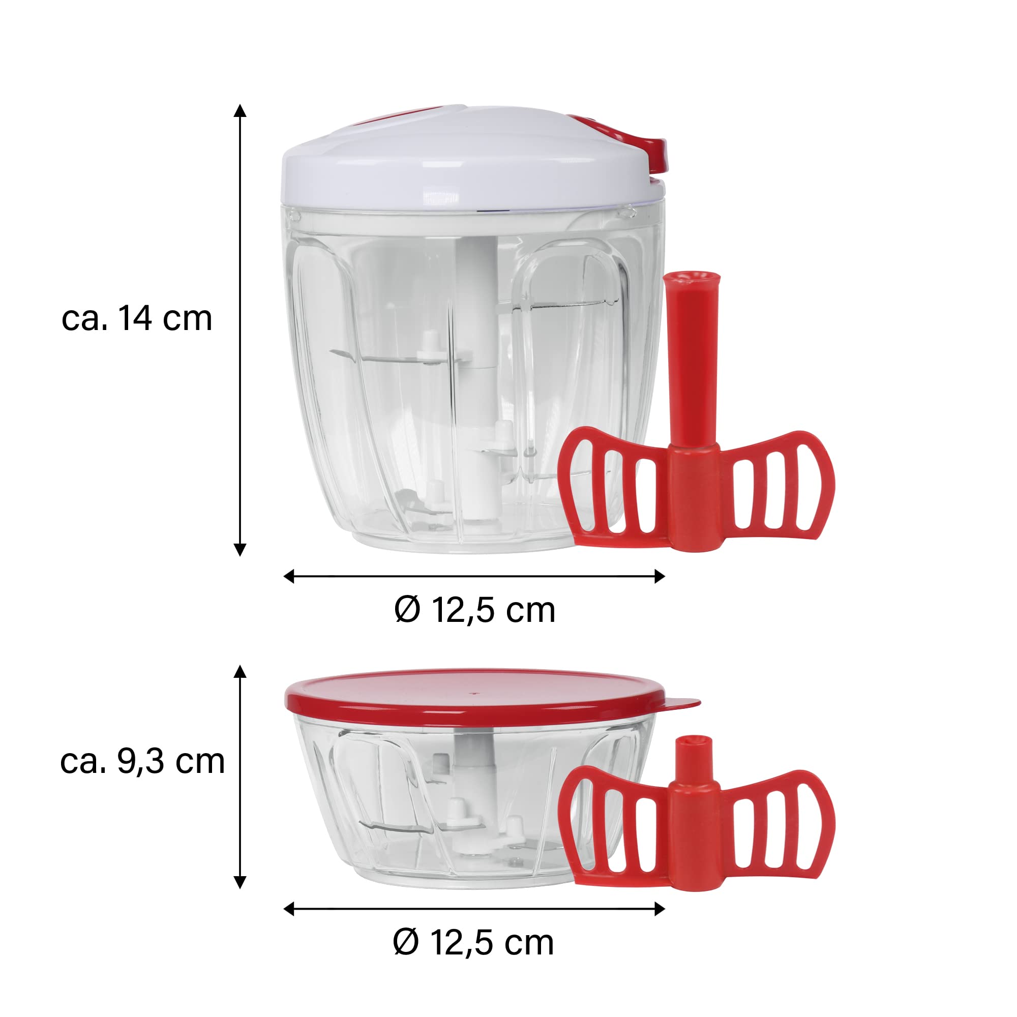 stoneline-multi-zerkleinerer-9-teilig-900-400-ml-edelstahlklingen-rot image 4