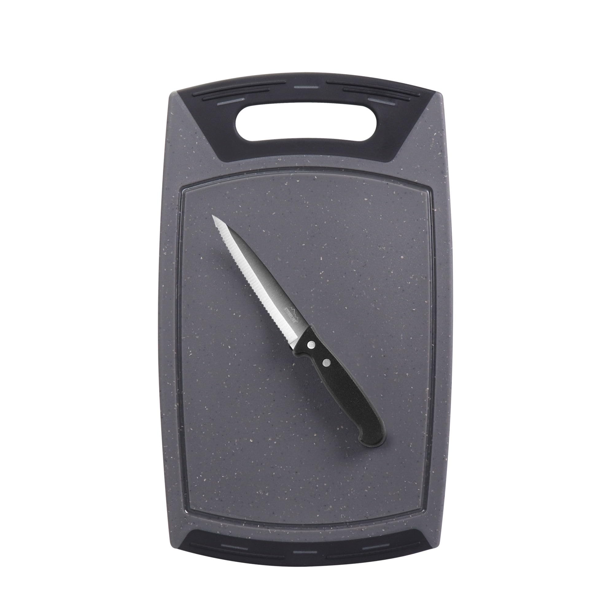 stoneline-allzweckmesser-mit-wellenschliff-13-cm-schneidebrett-36-x-22-cm-set-2- image 1