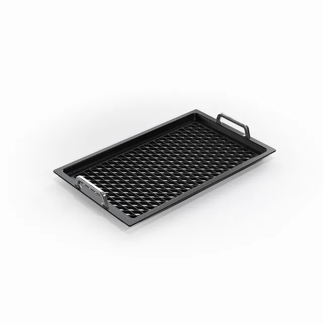 amt-gastroguss-gn-1-1-bbq-grillrost-offen-53-x-32-5-cm-mit-bbq-muster image 1