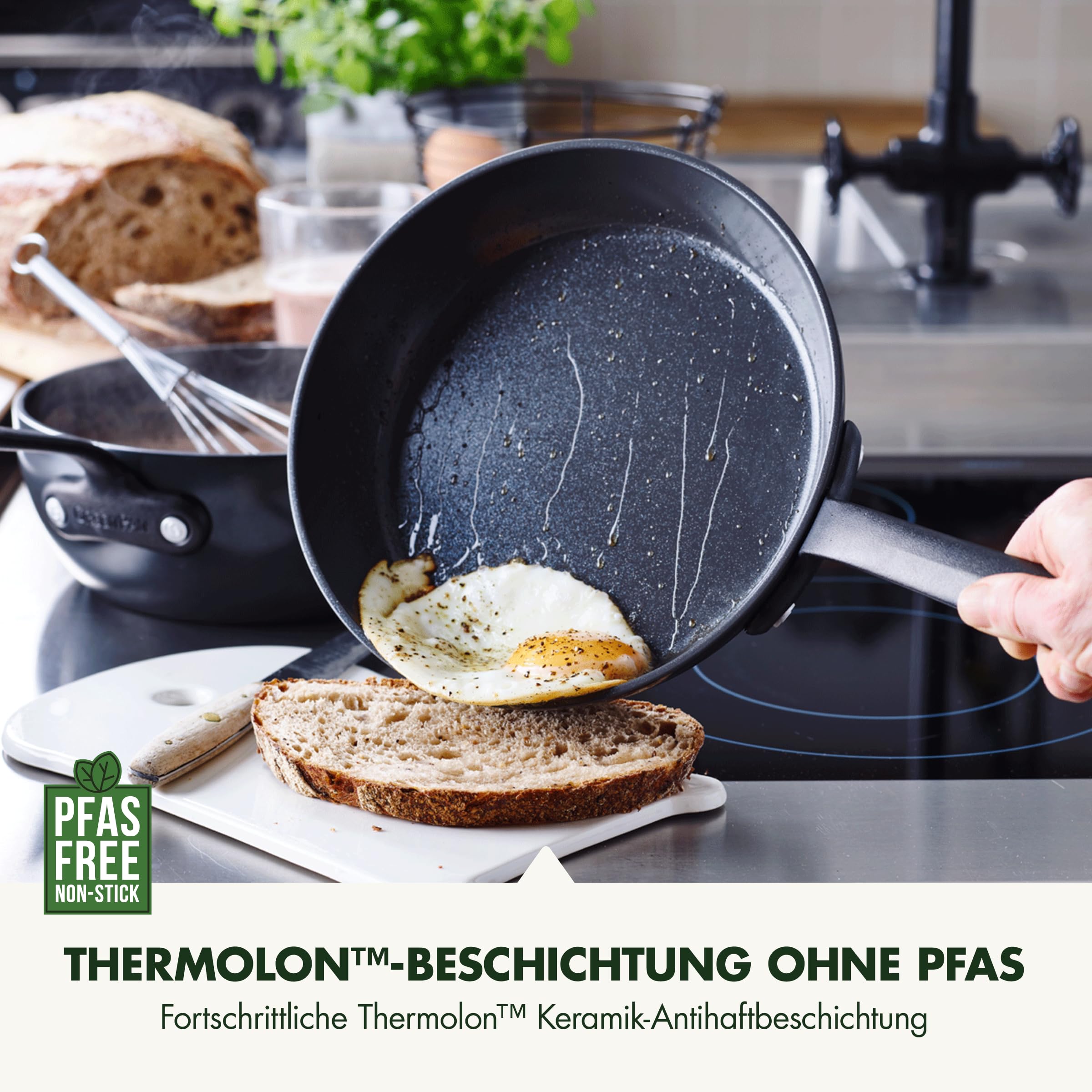 greenpan-craft-bratpfanne-20-cm-hartanodisiert-keramik-antihaft-pfas-frei-schwar image 2