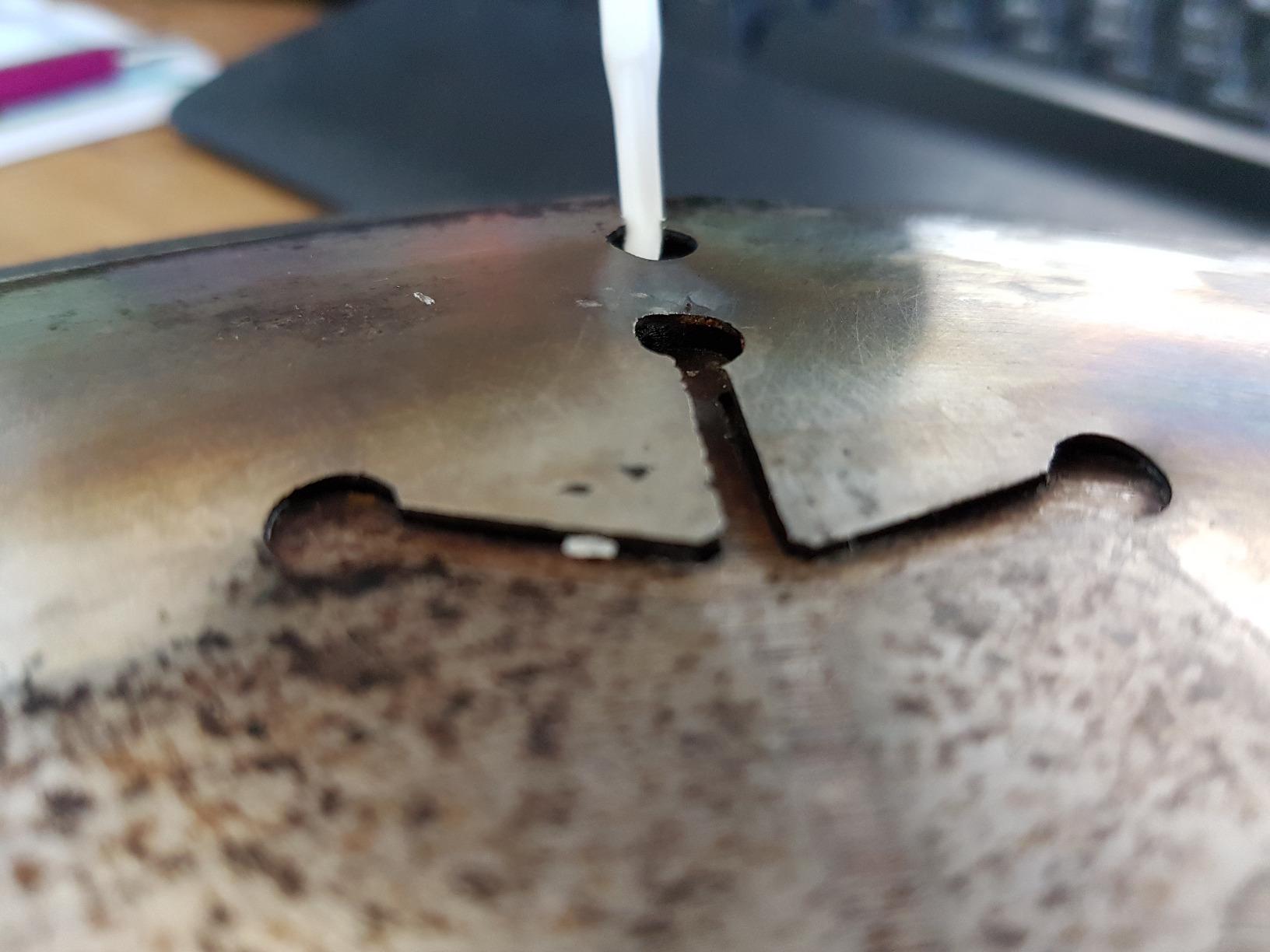 Super für Induktion, Einbrennen beachten