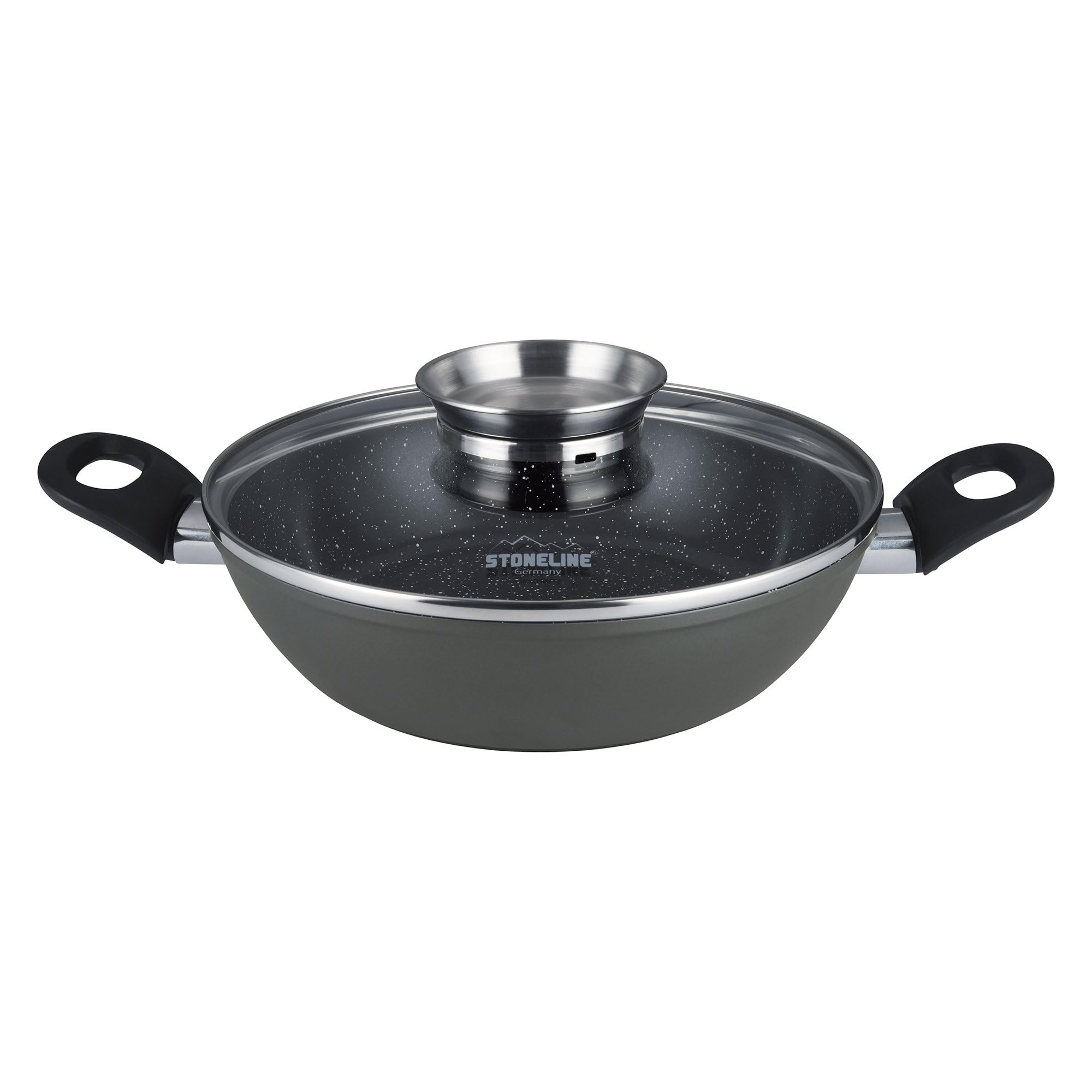 stoneline-ceramic-servierpfanne-24-cm-mit-deckel-pfas-frei image 1