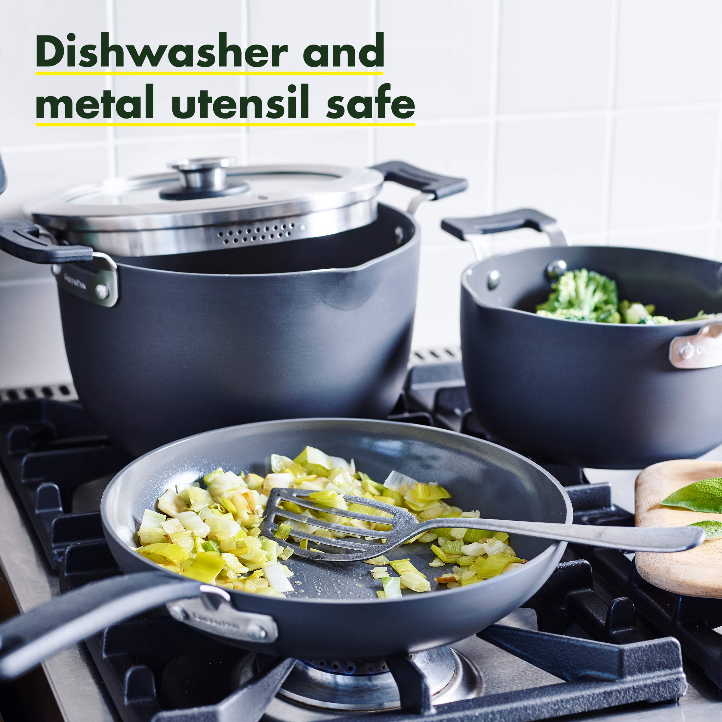 greenpan-levels-bratpfanne-26-cm-pfas-frei-keramik-antihaft-grau image 5