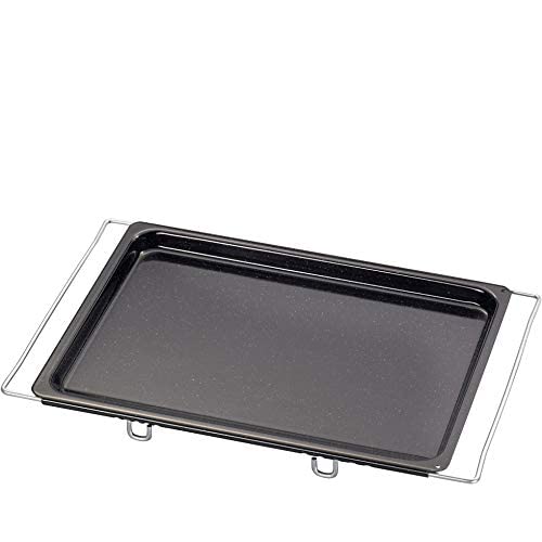riess-classic-backblech-multiflex-verstellbar-41-51-x-33-cm-emaille-schwarz image 6