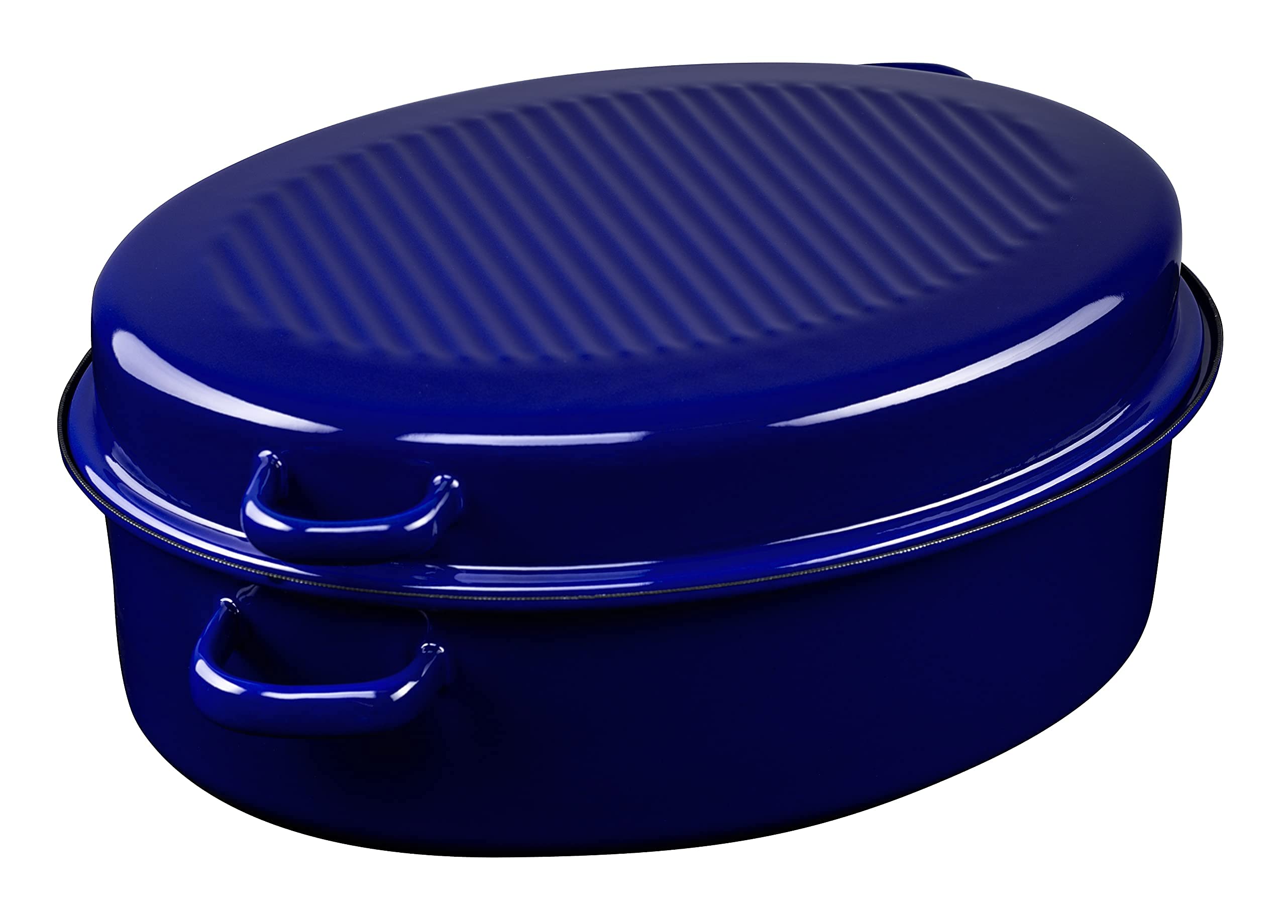 riess-classic-g-nsebr-ter-oval-42-cm-9-0-liter-emaille-blau-induktion image 1
