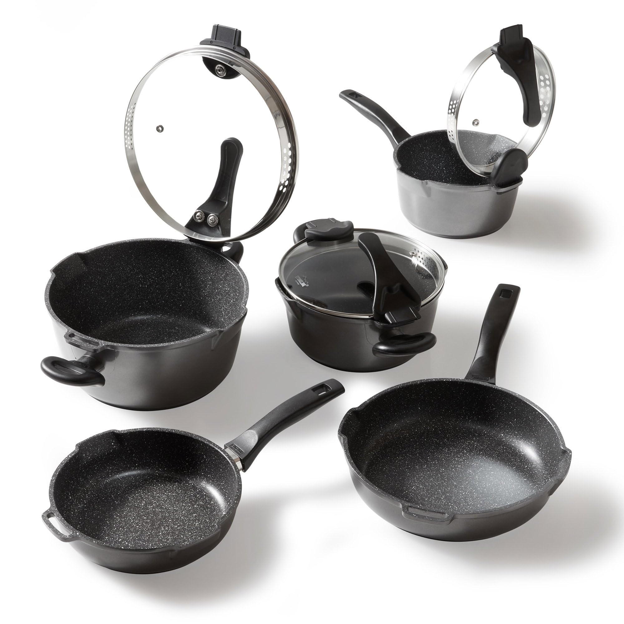 stoneline-future-topfset-induktion-8-teilig-aluguss-mit-stein-antihaft-pfanne-si image 1
