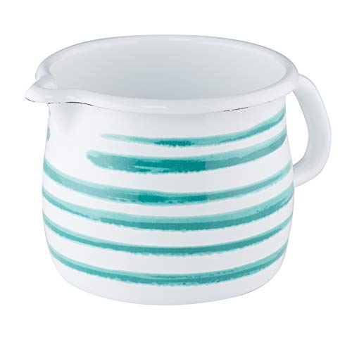 riess-schnabeltopf-12-cm-emaille-wei-milch-und-schokotopf-mit-henkel-und-ausguss image 5