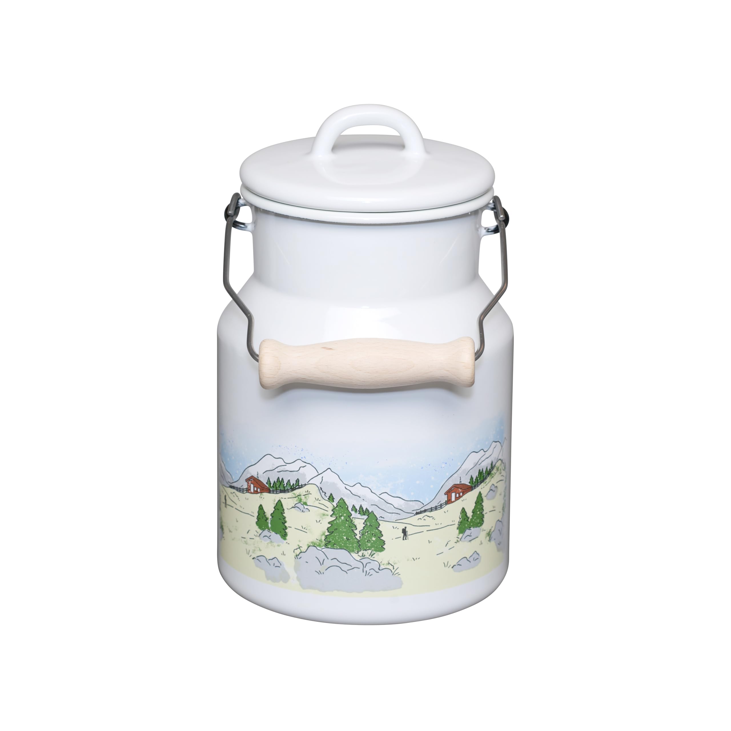 riess-classic-wei-emaille-milchkanne-1-5-liter-mit-deckel-und-holzgriff image 4