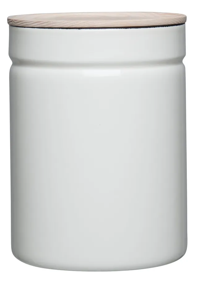 riess-ap-white-vorratsdose-mit-eschenholzdeckel-2-3-liter-18-cm image 1