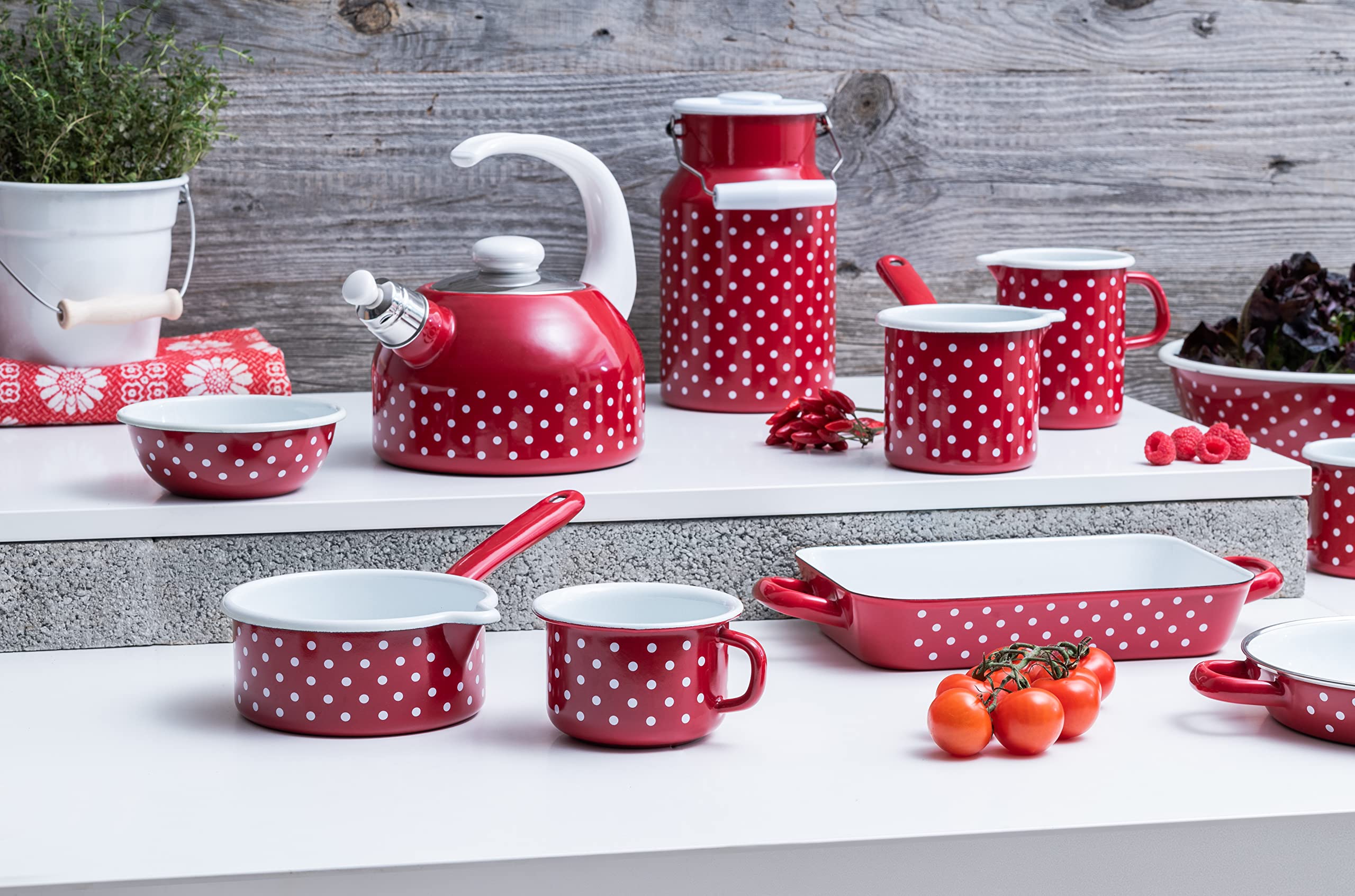 riess-country-p-nktchen-rot-nachttopf-23-cm-2-5-l-emaille image 2