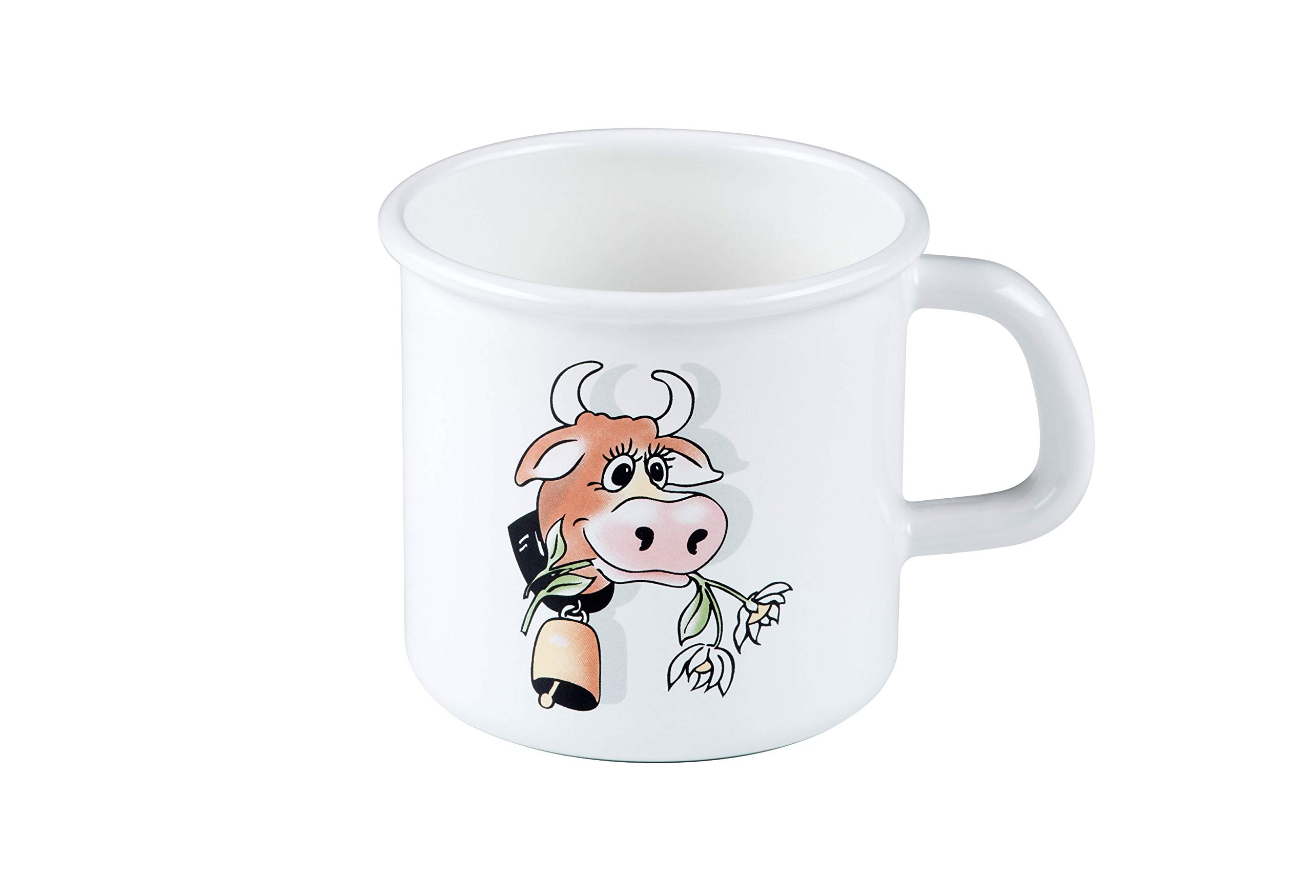 riess-country-almliesel-emaille-topf-mit-b-rdel-9-cm-0-5-l-henkeltasse image 1