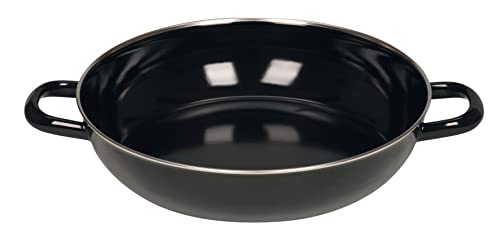 riess-kelomat-schwarzemail-classic-schmorpfanne-24-cm-ohne-deckel image 4