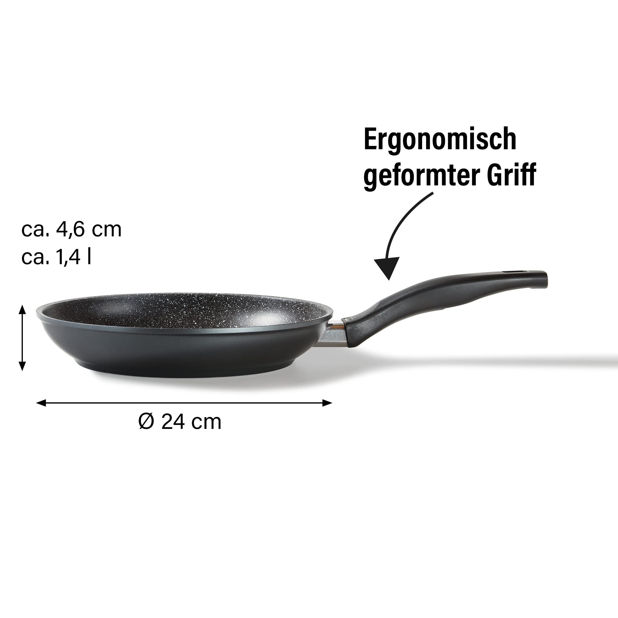 stoneline-bratpfanne-24-cm-antihaft-mit-steinpartikeln-made-in-germany image 4