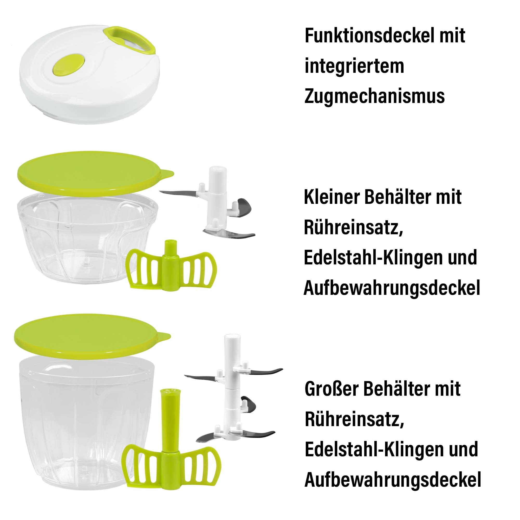 stoneline-multi-zerkleinerer-9-teilig-900-400-ml-gr-n image 6