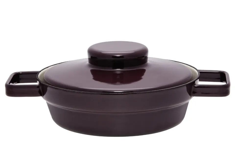 riess-aromapots-pfanne-mit-deckel-20-cm-dark-aubergine-emaille-induktion image 1