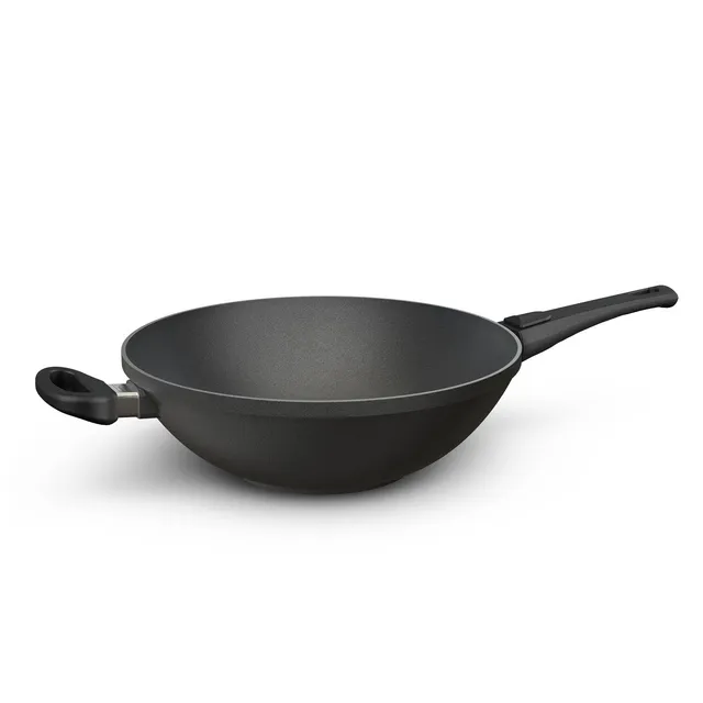 hoffmann-germany-klassik-wokpfanne-32-cm-aluguss-deckel-optional image 1