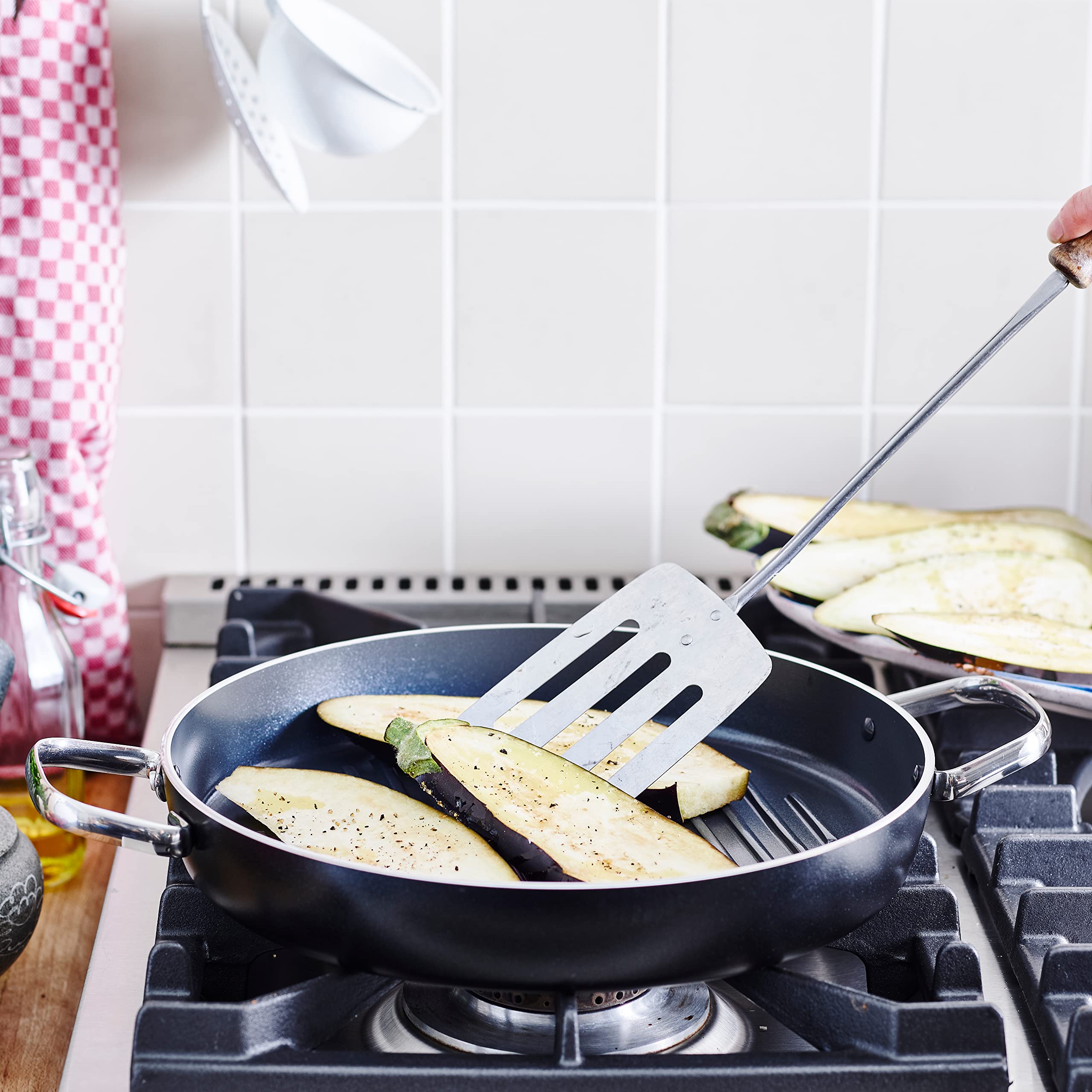 greenpan-essentials-grillpfanne-rund-28-cm-schwarz-pfas-frei-keramik image 5