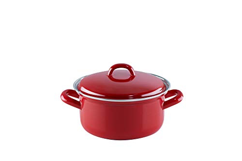 riess-emailset-5-teilig-rot-fleischt-pfe-14-18-22-cm-kasserolle-20-cm-schnabelto image 8