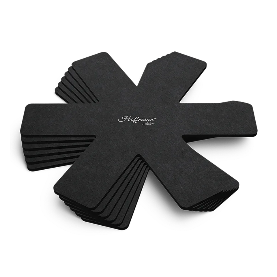 hoffmann-germany-extra-starke-pfannenschoner-6-st-ck-6-mm-filz-stapelschutz image 1