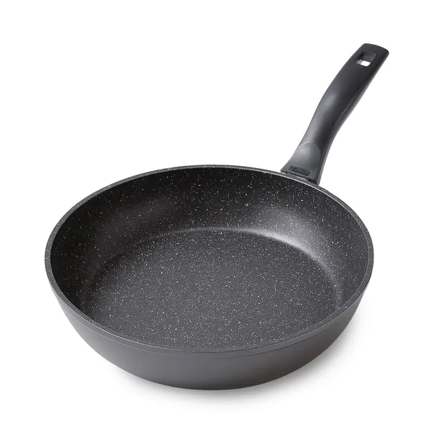 stoneline-schmorpfanne-24-cm-2-0-l-grau-aluguss-steinbeschichtung-induktion image 1