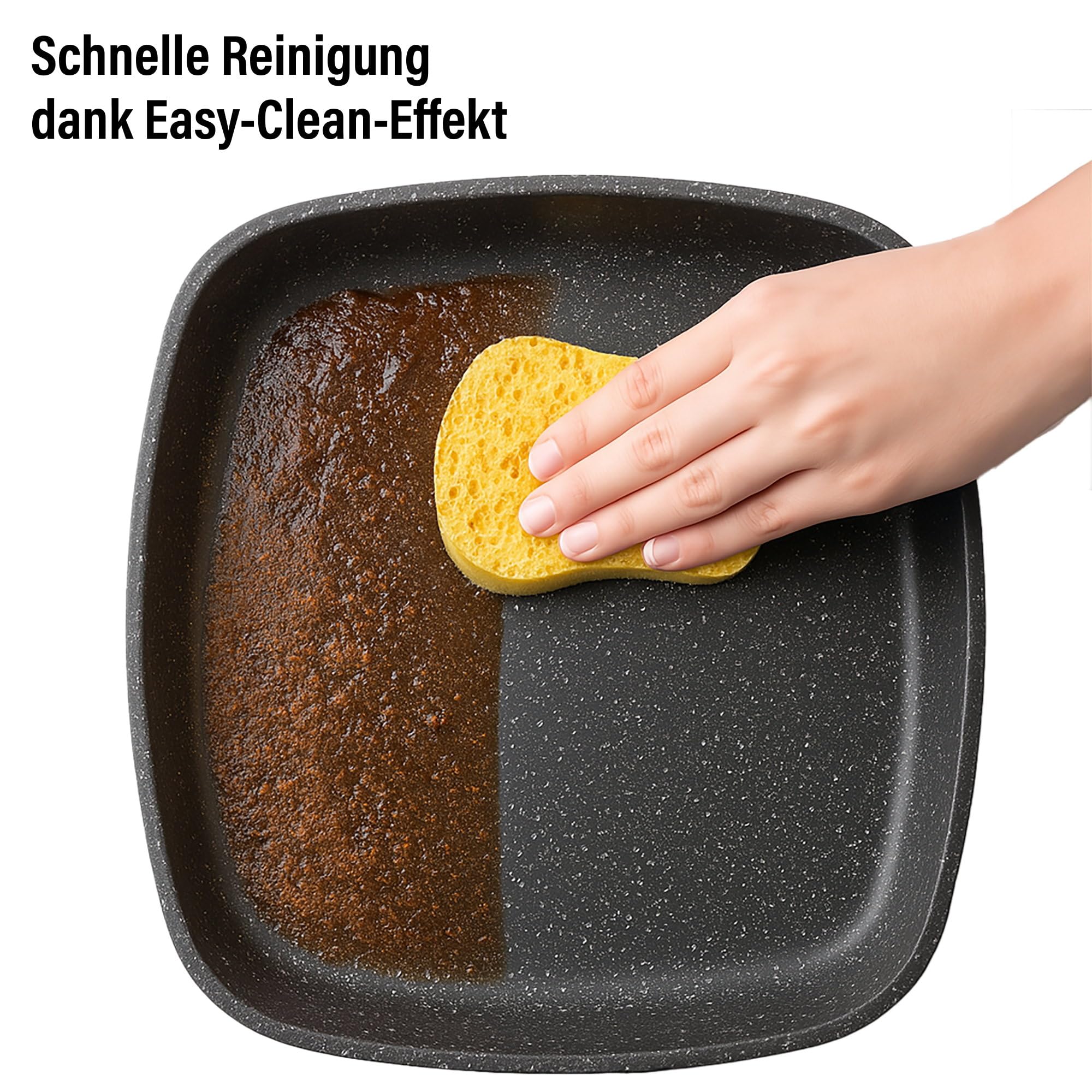 stoneline-grillpfanne-16-x-16-cm-aluguss-antihaft-mit-steinpartikeln-kleine-stea image 6
