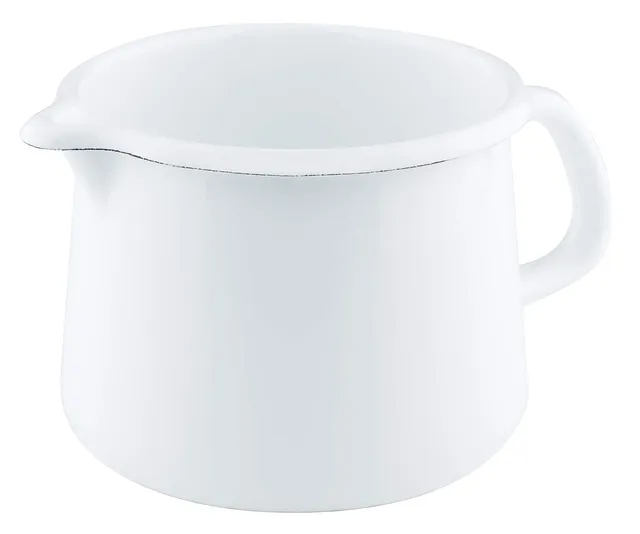 riess-nouvelle-arcticweiss-schnabeltopf-12-cm-1-liter-emaille-induktion image 1