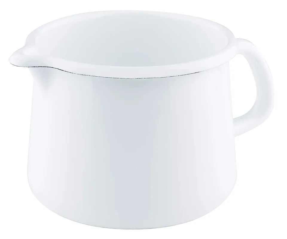 riess-nouvelle-arcticweiss-schnabeltopf-12-cm-1-liter-emaille-induktion image 1