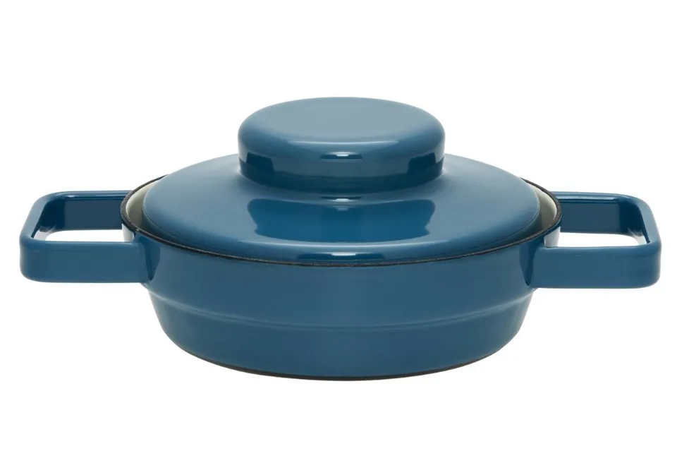 riess-aromapots-pfanne-mit-deckel-16-cm-silent-blue-emaille image 1