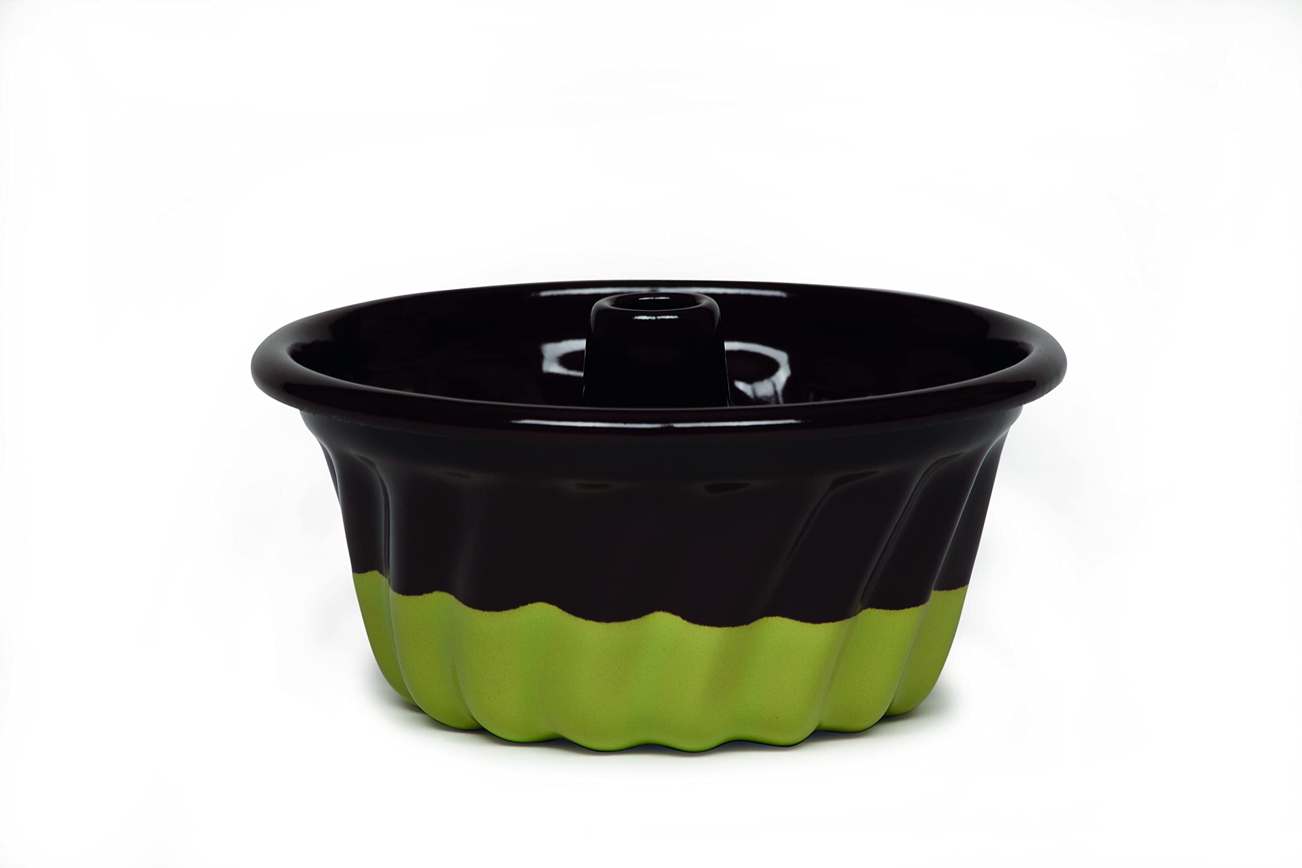 riess-edition-sarah-wiener-guglhupfform-12-cm-emaille-schoko-pistazie image 1