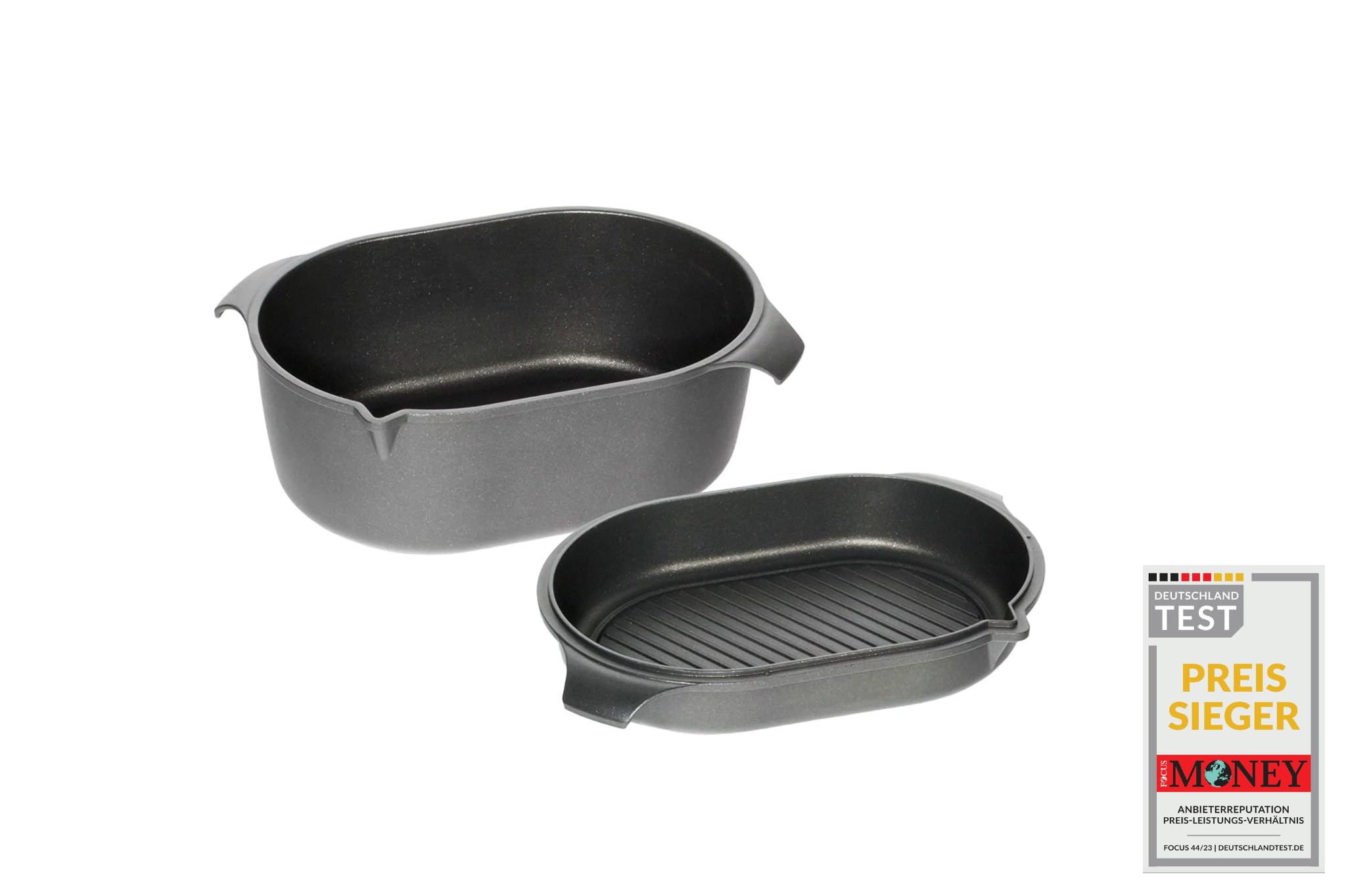 amt-gastroguss-klaus-grillt-german-oven-set-42x28-cm-br-ter-mit-gussdeckel-und-g image 8