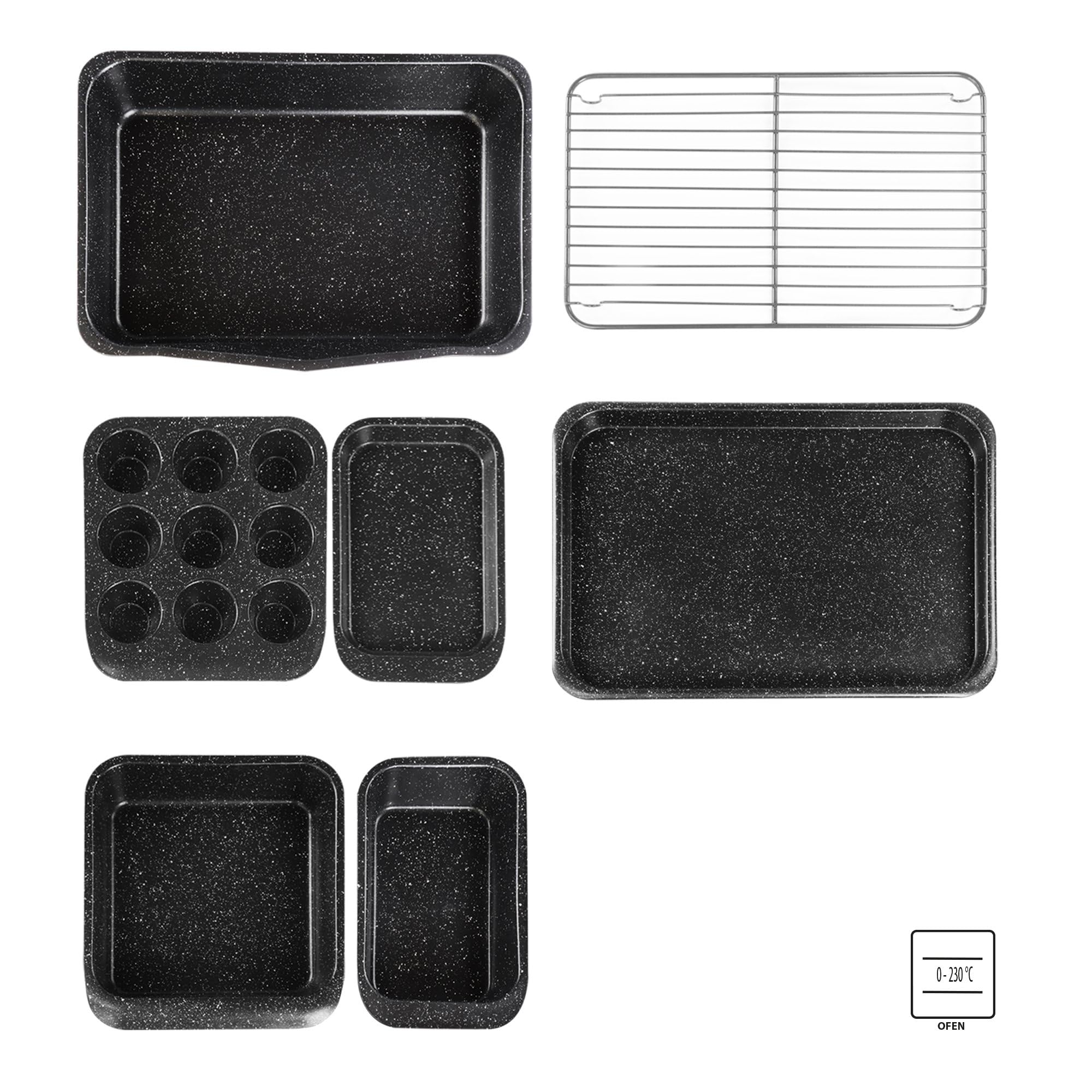 stoneline-backform-set-7-teilig-karbonstahl-backformen-mit-stein-antihaftbeschic image 3