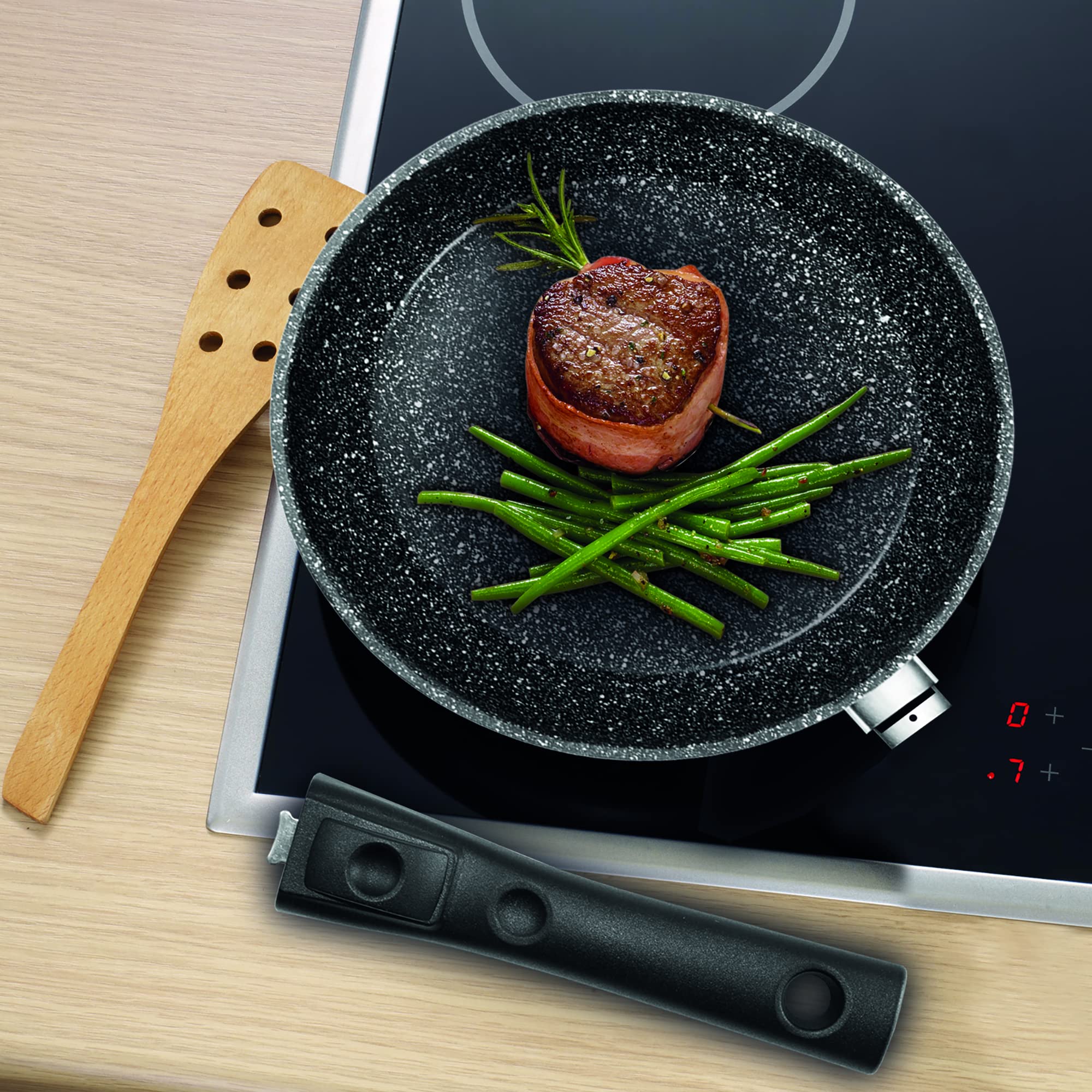 stoneline-flex-bratpfanne-28-cm-grau-made-in-germany-mit-abnehmbarem-griff-induk image 3