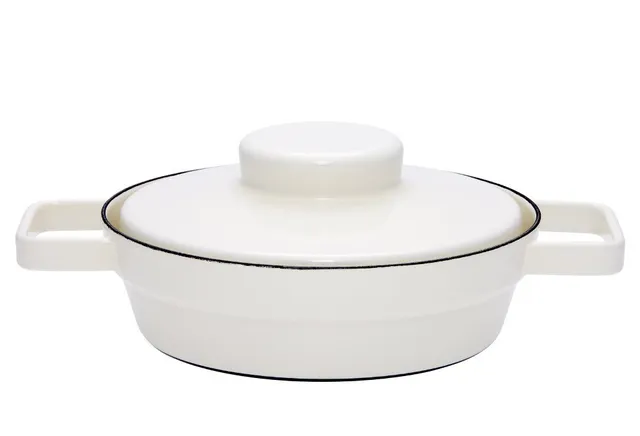 riess-aromapots-pfanne-mit-deckel-20-cm-pure-white-emaille image 1