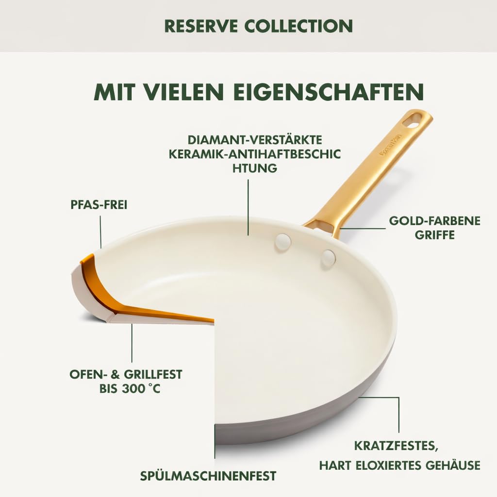greenpan-reserve-10-teilig-harteloxiert-keramik-antihaft-pfas-frei-cremewei-gold image 4