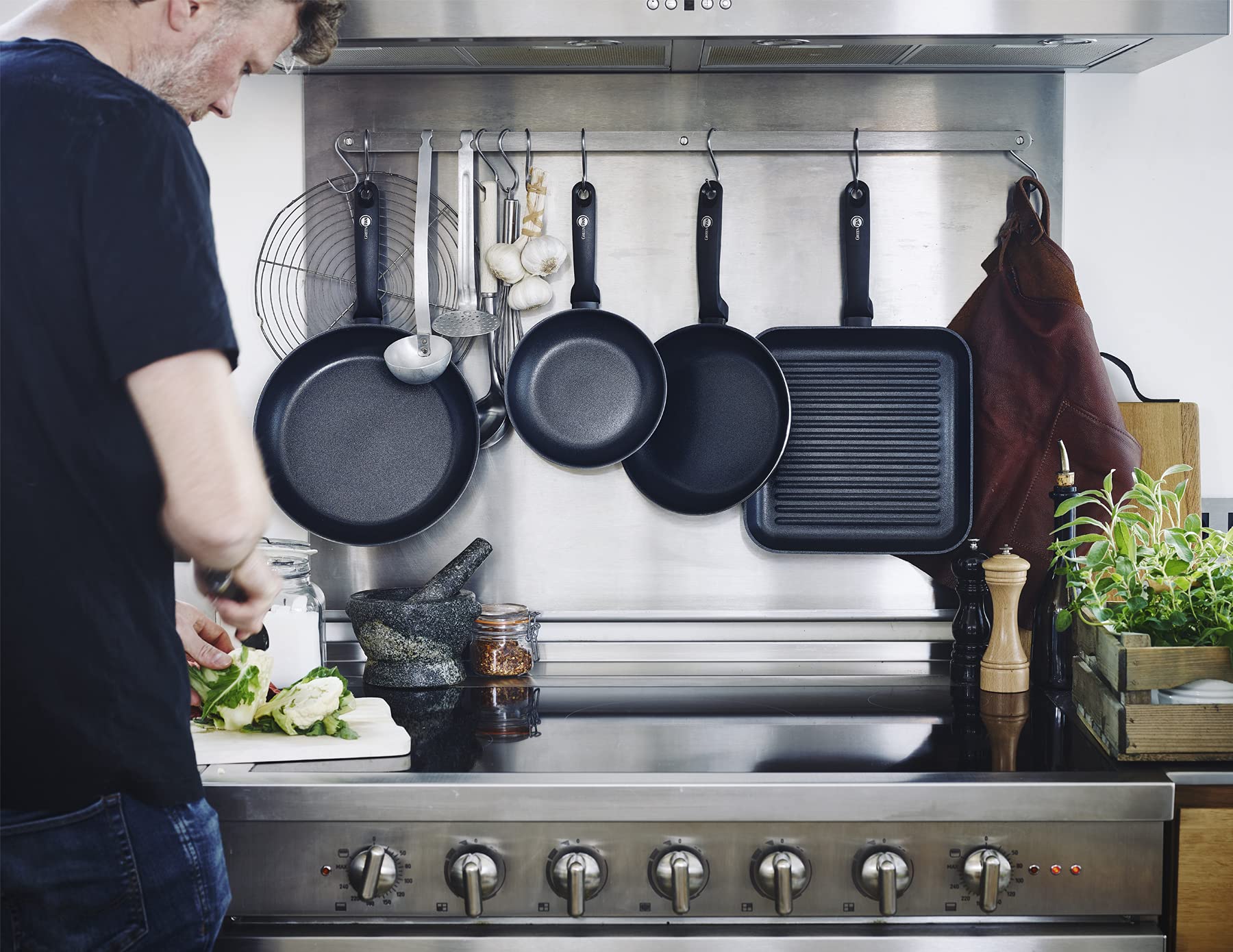 greenpan-andorra-bratpfanne-20-cm-schwarz-pfas-freie-keramik-mit-sear-smart-indu image 2