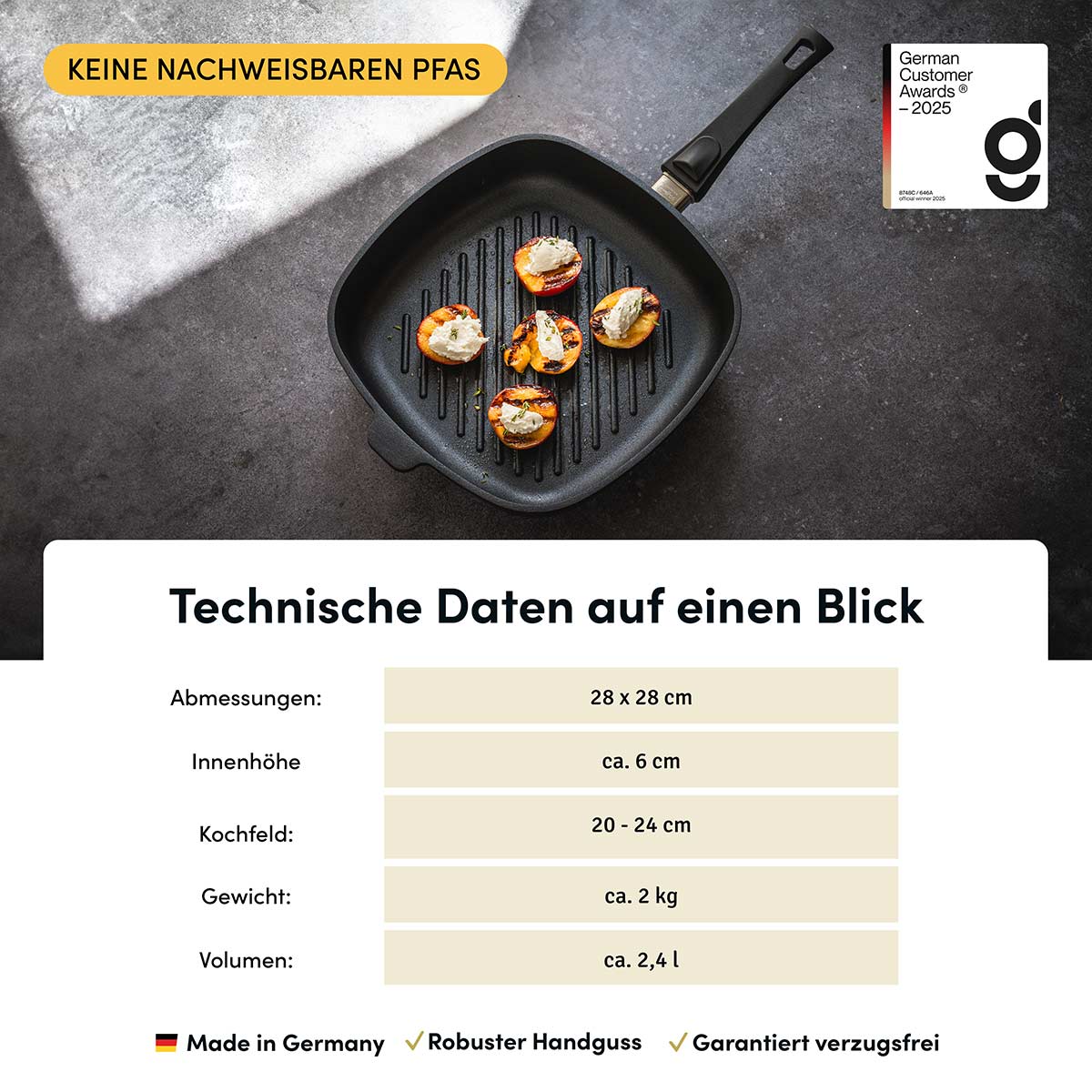 hoffmann-germany-stoniq-grillpfanne-eckig-pfas-frei image 4