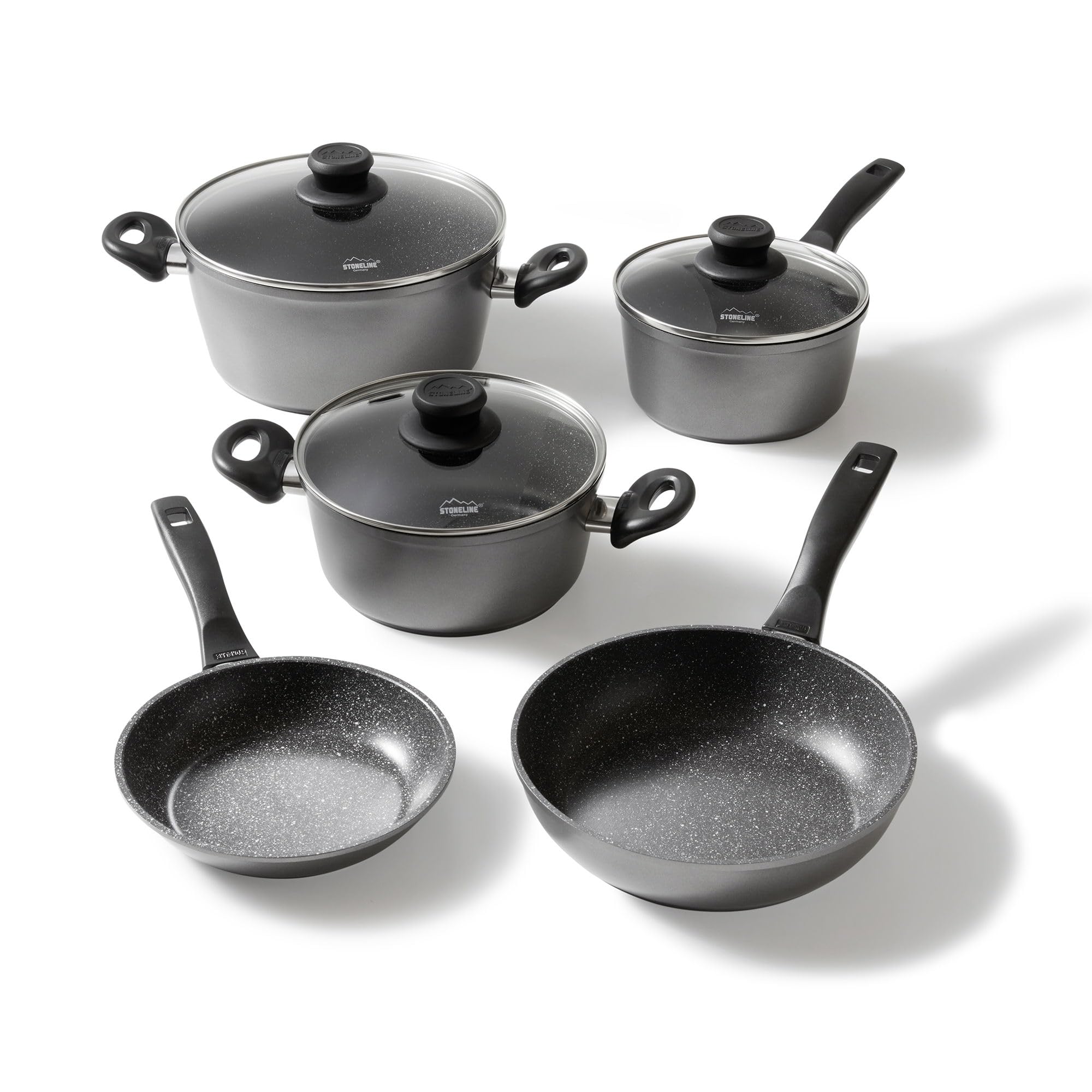 stoneline-topfset-induktion-8-teilig-aluguss-kochtopf-set-mit-stein-antihaft-und image 1
