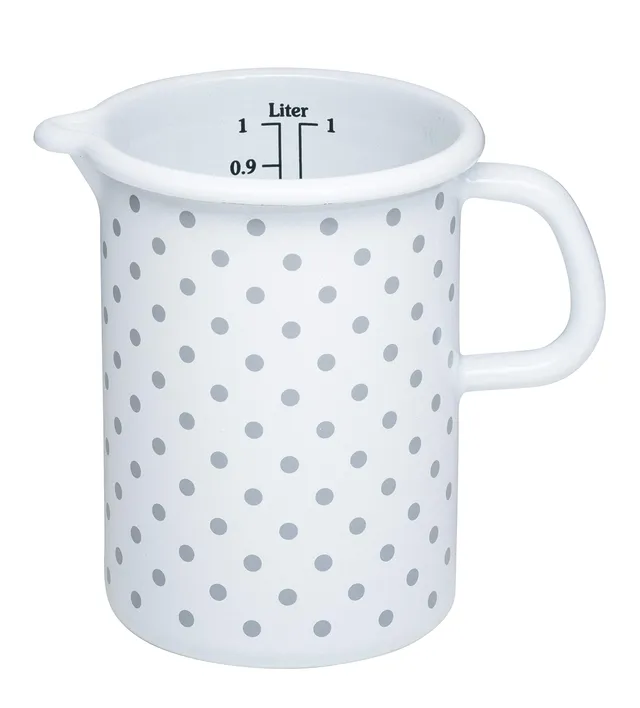 riess-k-chenma-emaille-grau-1-liter-mit-skala-messbecher image 1