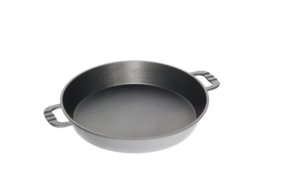 amt-gastroguss-gro-raumpfanne-grillpfanne-50-cm-ohne-steg-lotan-antihaft-aluguss image 1
