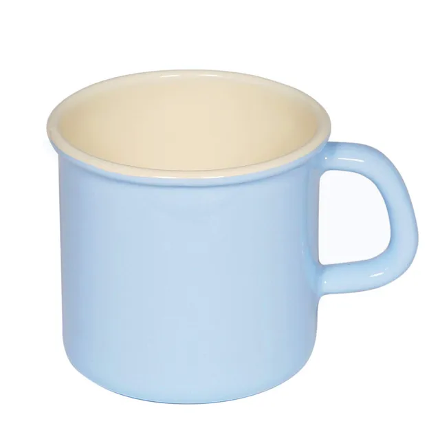 riess-classic-pastellblau-trinkbecher-topf-mit-b-rdel-0-5-liter-9-3cm-emaille image 1