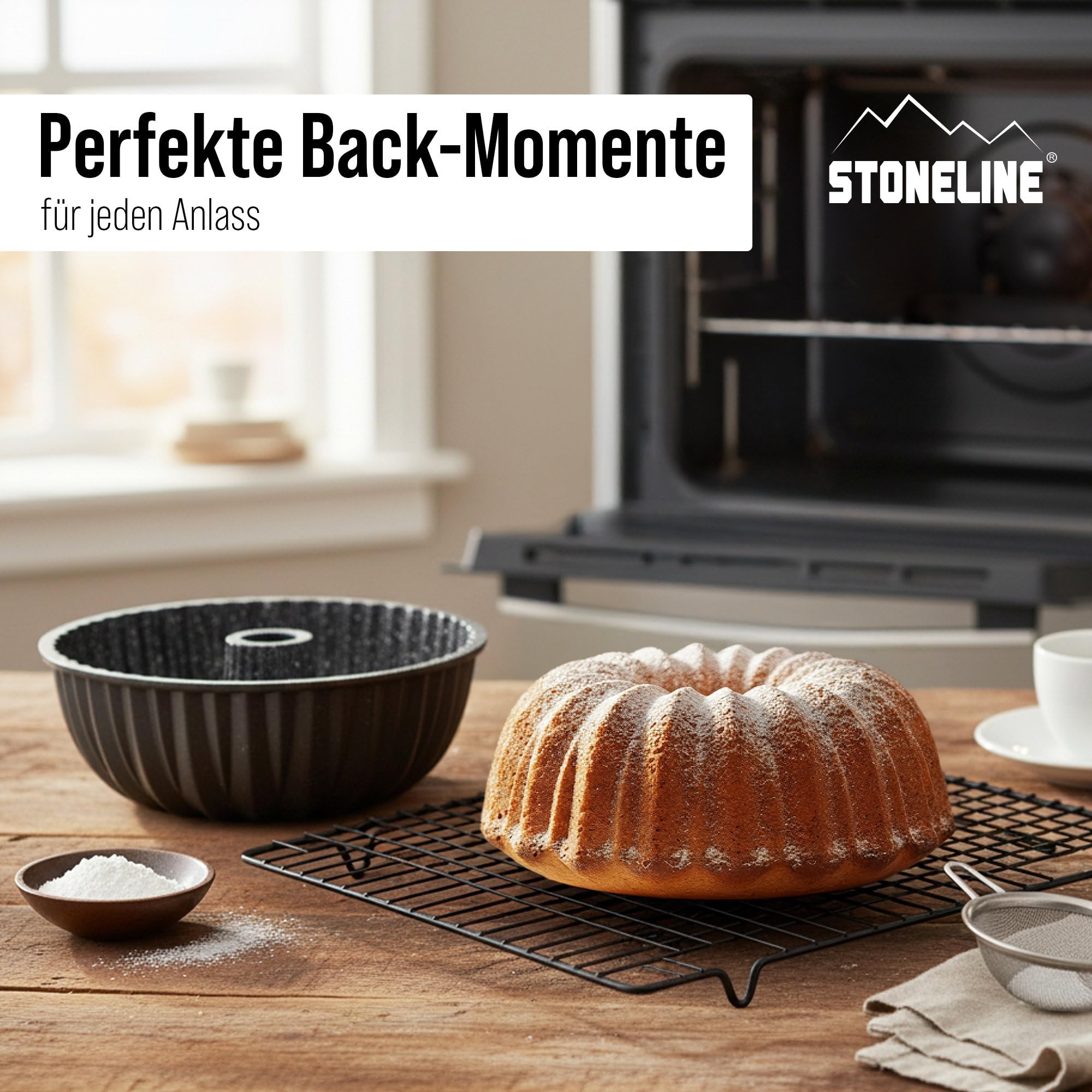 stoneline-classic-gugelhupf-backform-24-5-cm-aluguss-mit-steinpartikel-antihaftb image 7