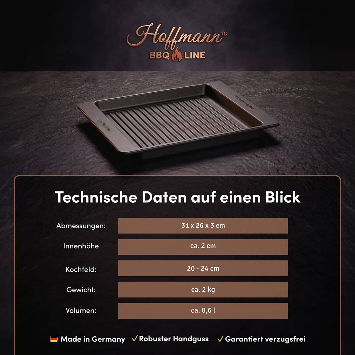 hoffmann-germany-grill-steakplatte-bbq-line-pfas-frei-aluguss image 8